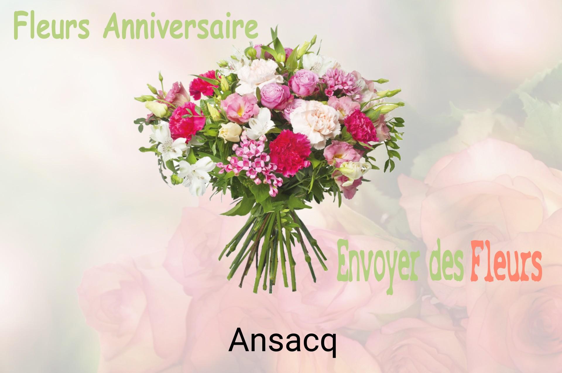 Bouquet de fleurs d’anniversaire livré à Ansacq